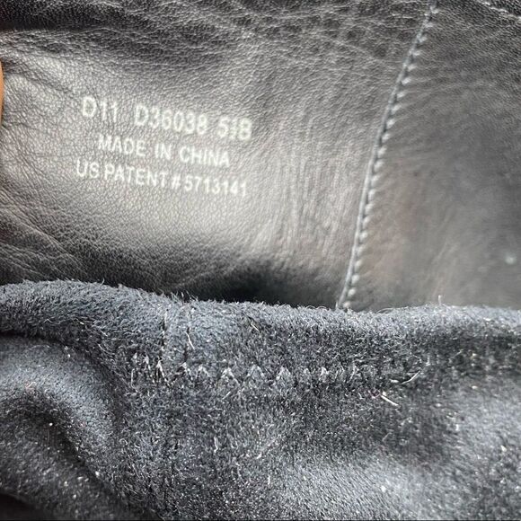 Cole Haan Air Whitley D36038 Black Leather Knee High Women Harness Boots Sz 5.5B - Picture 8 of 9